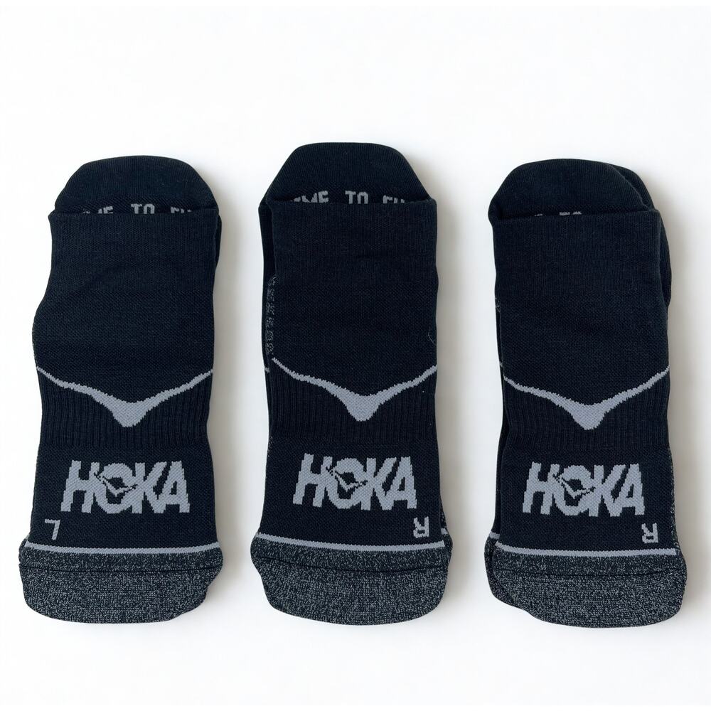3 Pairs HOKA Time To Fly No Show Socks  Unisex M , NWOT